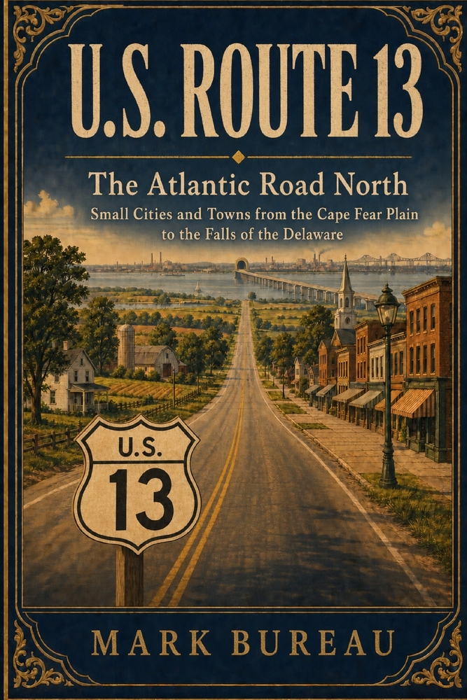 U.S. Route 13 - The Atlantic Road North: Small Cities and Towns from the Cape Fear Plain to the Falls of the Delaware cover
