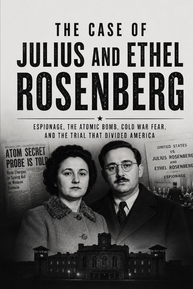 The Case of Julius and Ethel Rosenberg: The True Story of America's Most Controversial Espionage Trial During the Cold War cover