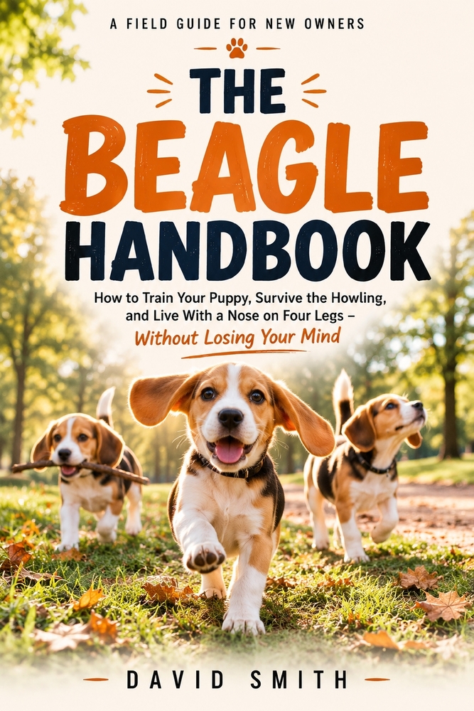 The Beagle Handbook: How to Train Your Puppy, Survive the Howling, and Live With a Nose on Four Legs Without Losing Your Mind cover
