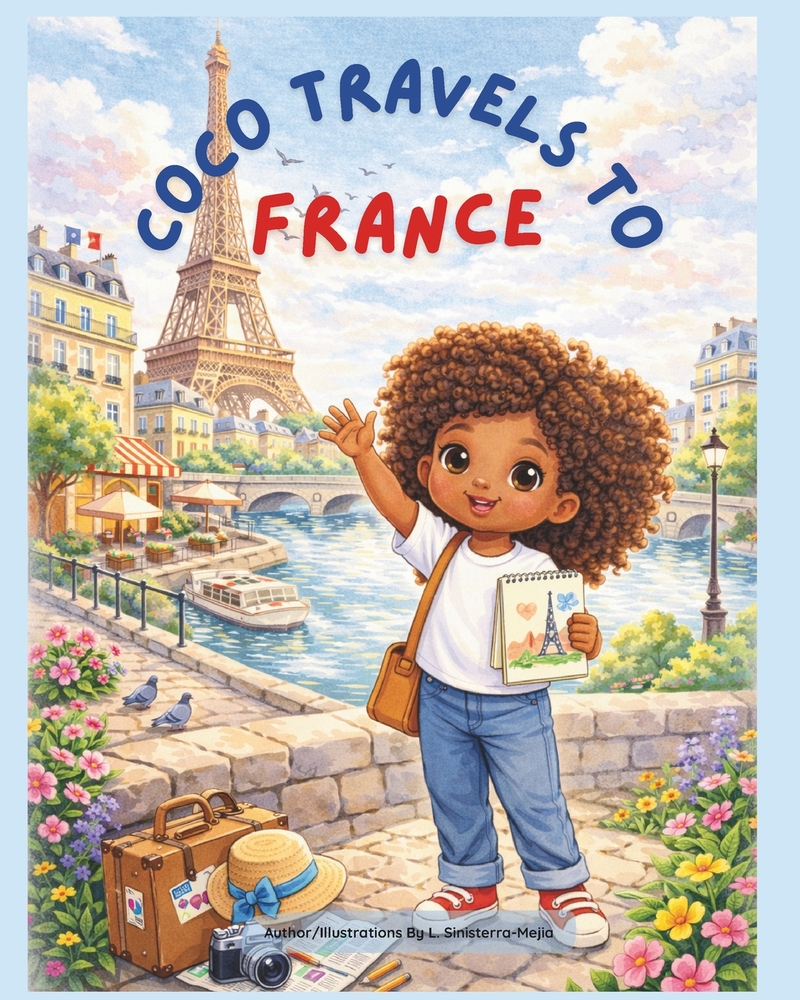 Coco Travels to France cover