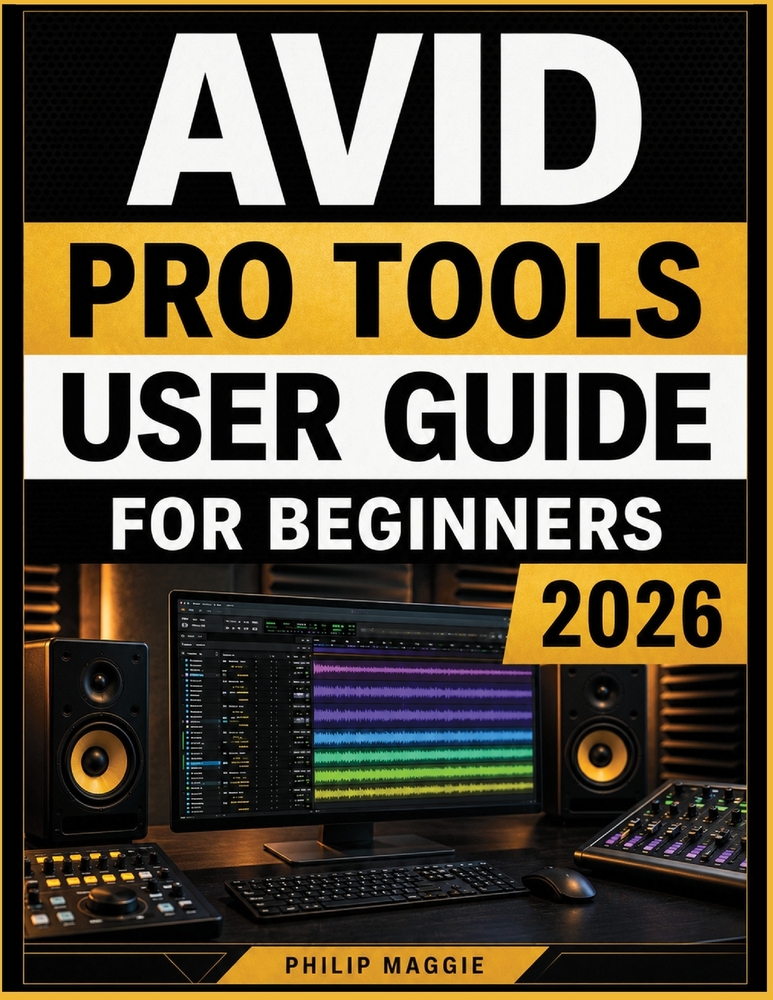 Avid Pro Tools User Guide For Beginners 2026: Learn the Craft of Professional Recording, Audio Editing, Mixing, and MIDI Production cover