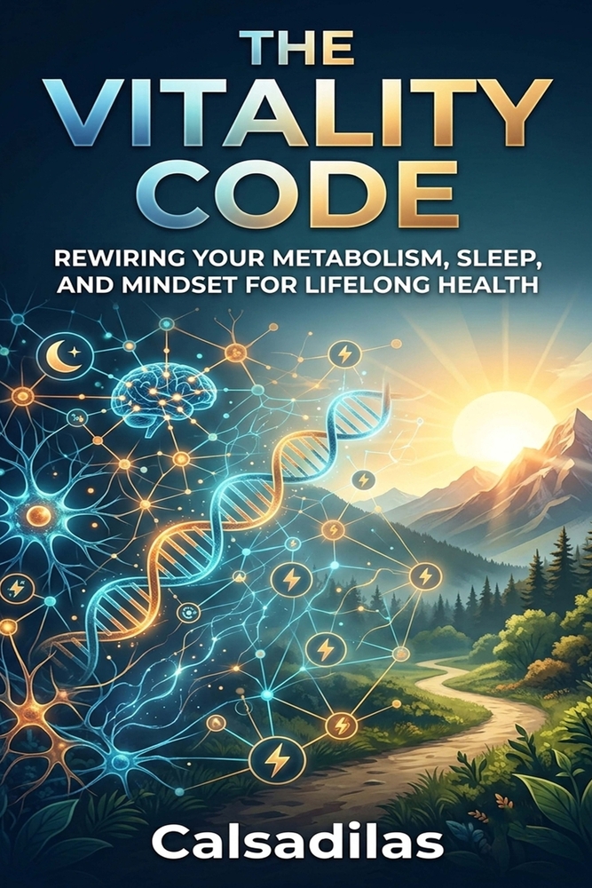 The Vitality Code: Rewiring Your Metabolism, Sleep, and Mindset for Lifelong Health cover