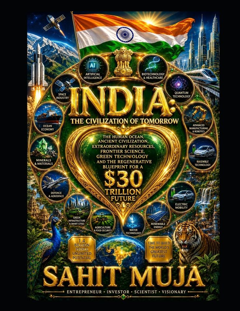 India: The Civilization of Tomorrow Part II: The Human Ocean, Ancient Civilization, Extraordinary Resources, Frontier Science, Green Technology and th cover