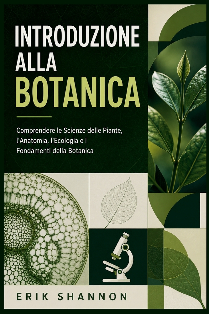 Introduzione Alla Botanica: Comprendere le Scienze delle Piante, l'Anatomia, l'Ecologia e i Fondamenti della Botanica cover