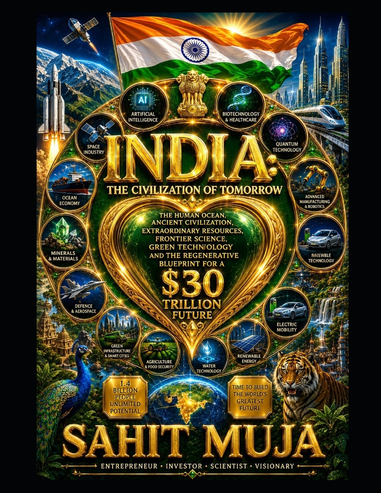 India: The Civilization of Tomorrow Part II: The Human Ocean, Ancient Civilization, Extraordinary Resources, Frontier Science, Green Technology and th cover