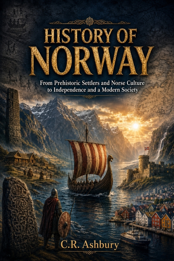 History of Norway: From Prehistoric Settlers and Norse Culture to Independence and a Modern Society cover