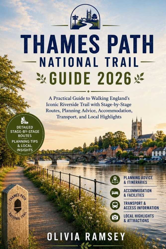 Thames Path National Trail Guide 2026: A Practical Guide to Walking England's Iconic Riverside Trail with Stage-by-Stage Routes, Planning Advice, Acco cover