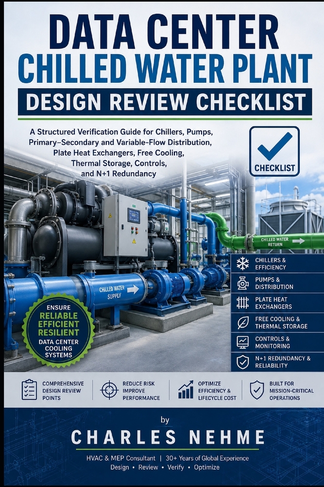 Data Center Chilled Water Plant Design Review Checklist: A Structured Verification Guide for Chillers, Pumps, Primary-Secondary and Variable-Flow Dist cover