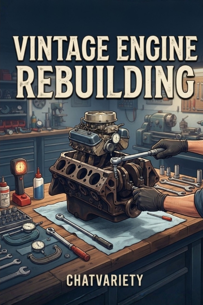 Vintage Engine Rebuilding: Teardown to First Start cover