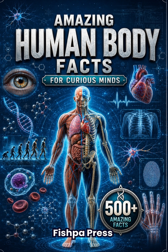 Amazing Human Body Facts For Curious Mind: 500+ Incredible Facts About Human Anatomy, the Brain, Heart, Bones, Muscles, DNA, Body Systems, Medical Dis cover