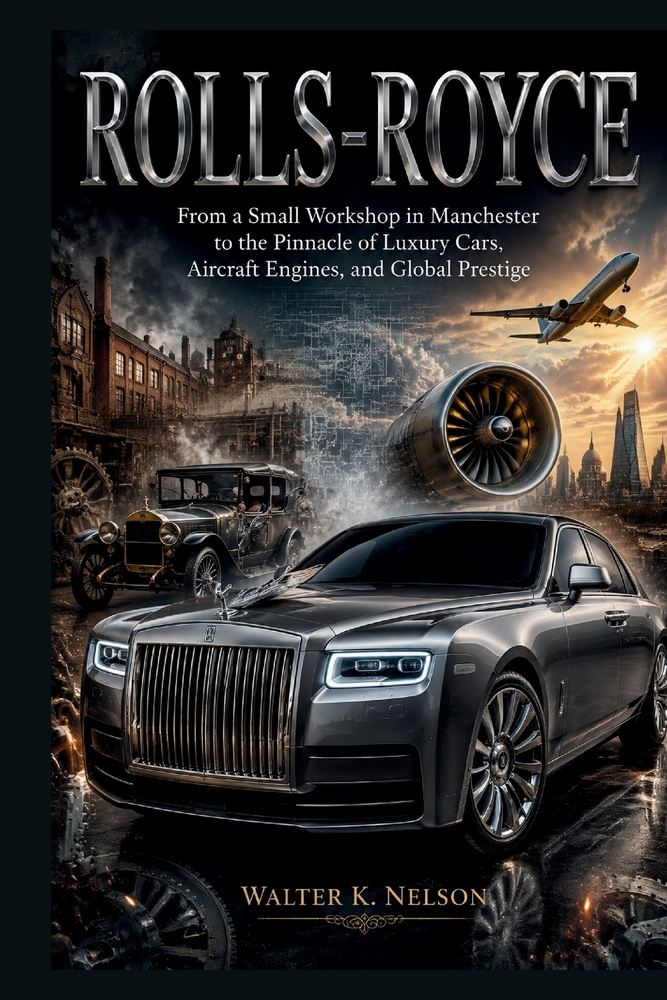 ROLLS-ROYCE Steel, Smoke, and Survival: From a Small Workshop in Manchester to the Pinnacle of Luxury Cars, Aircraft Engines, and Global Prestige cover