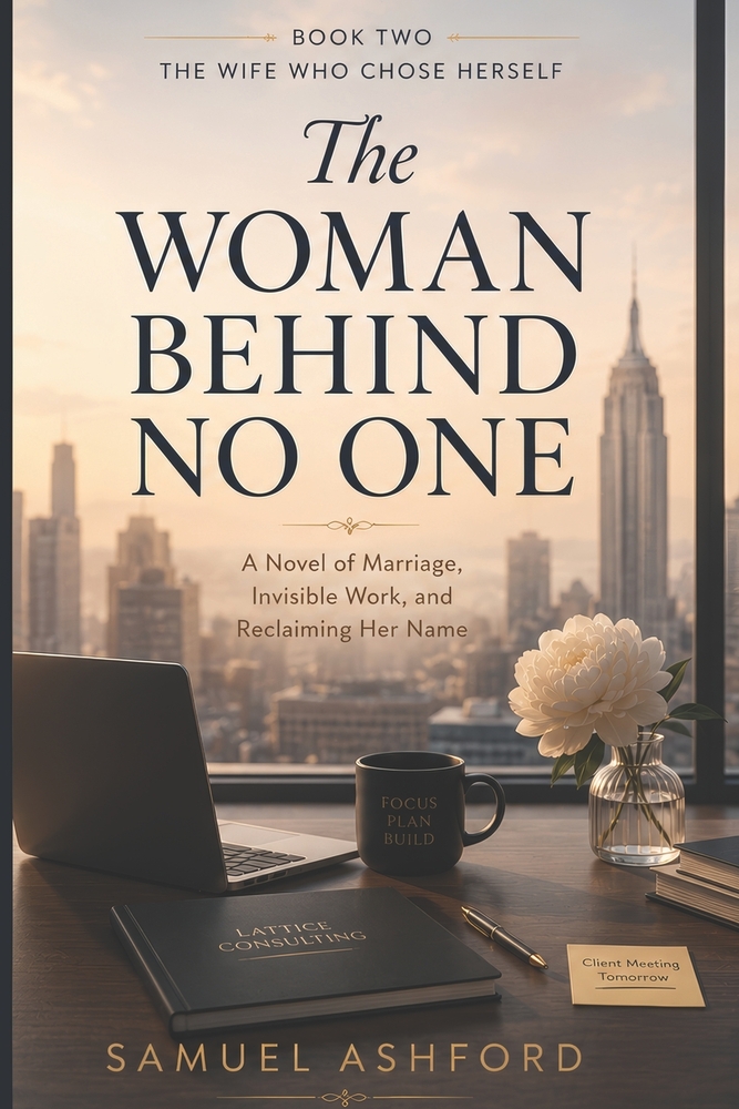 The Woman Behind No One: A Novel of Marriage, Invisible Work, and Reclaiming Her Name cover