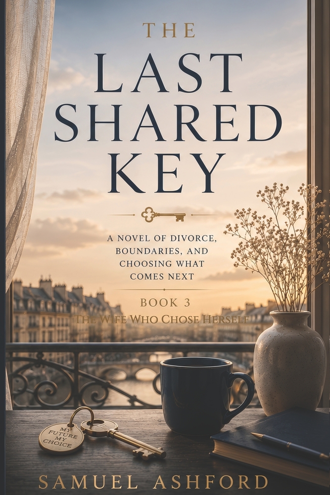 The Last Shared Key: A Novel of Divorce, Boundaries, and Choosing What Comes Next cover