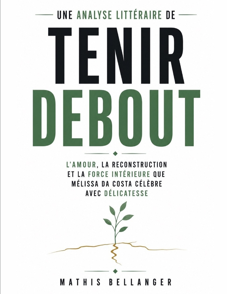 Une analyse littéraire de Tenir debout: L'amour, la reconstruction et la force intérieure que Mélissa Da Costa célèbre avec délicatesse cover