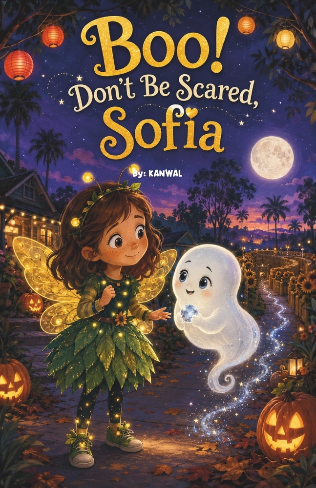 Boo! Don't Be Scared, Sofia: A Halloween Story About Finding Courage in the Dark cover