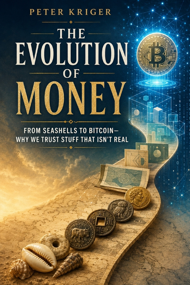 The Evolution of Money: From Seashells to Bitcoin-Why We Trust Stuff That Isn't Real cover