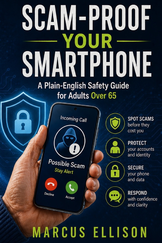 Scam-Proof Your Smartphone: A Plain-English Safety Guide for Adults Over 65 cover
