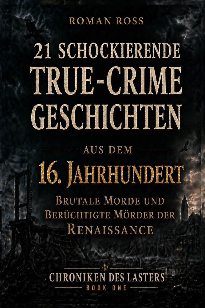 21 schockierende True-Crime-Geschichten aus dem 16. Jahrhundert: Brutale Morde und berüchtigte Mörder der Renaissance cover