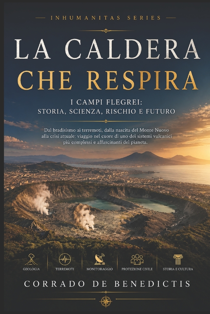 La Caldera Che Respira: Campi Flegrei e Napoli: storia, scienza, terremoti e il futuro di un supervulcano cover