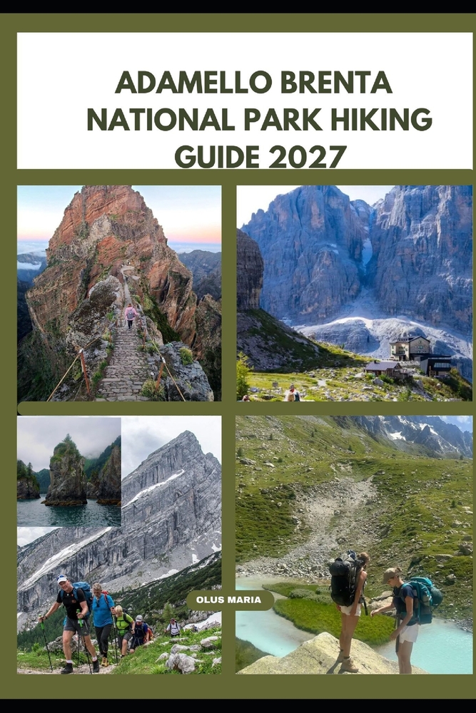 Adamello Brenta National Park Hiking Guide 2027 cover