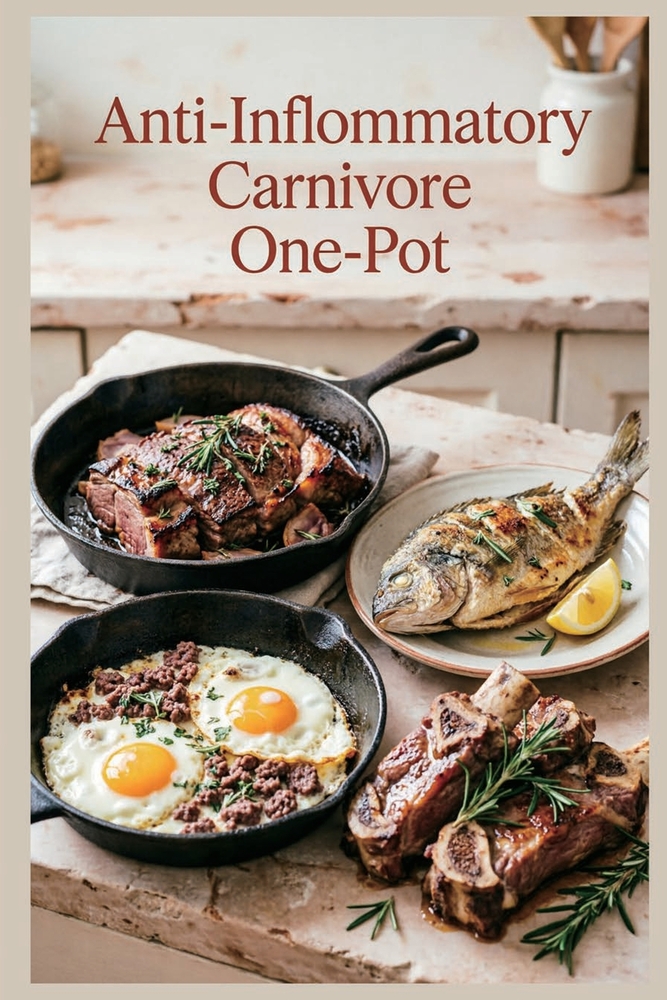 Anti-Inflammatory Carnivore One-Pot: Simple Meat Meals with Minimal Cleanup for Reducing Inflammation with a Meat-Focused Approach cover