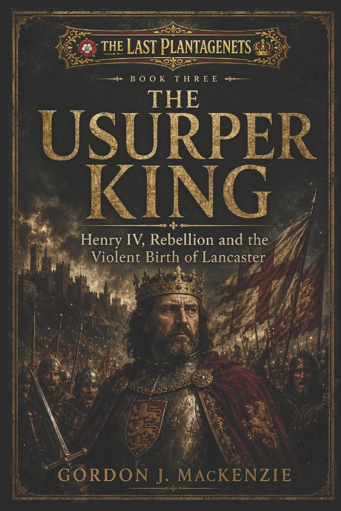 The Usurper King: Henry IV, Rebellion and the Violent Birth of Lancaster cover