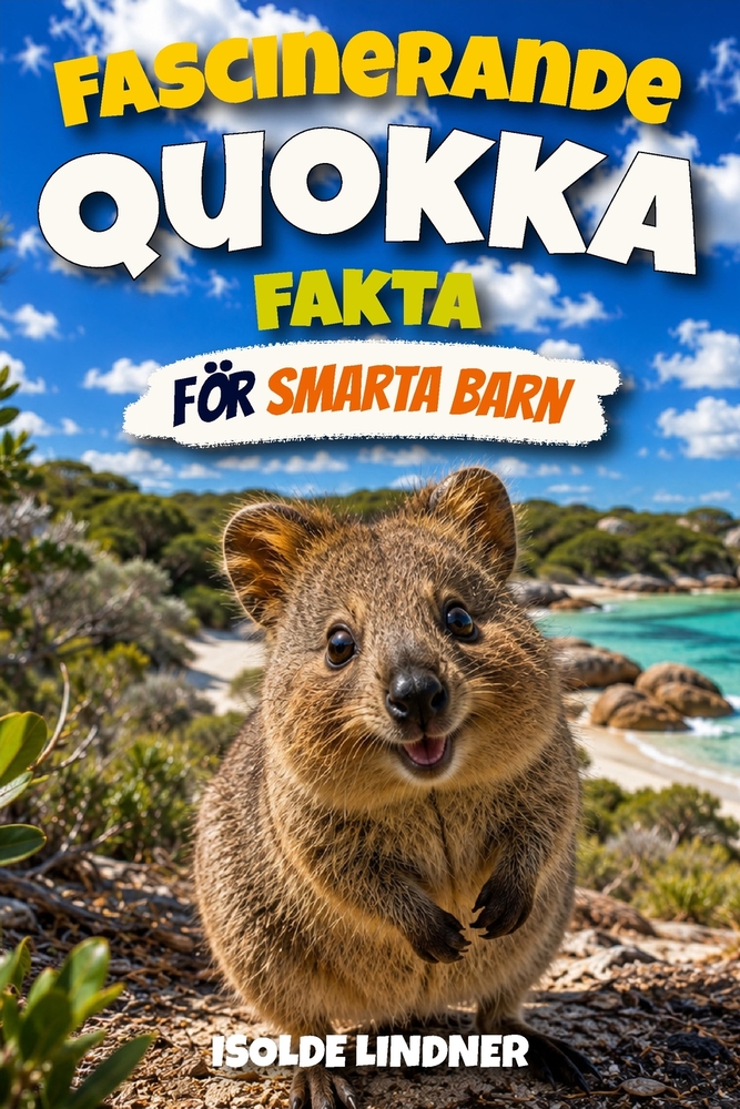 Fascinerande Quokka-fakta för smarta barn: Upptäck världens lyckligaste pungdjur och Australiens fantastiska djurliv cover