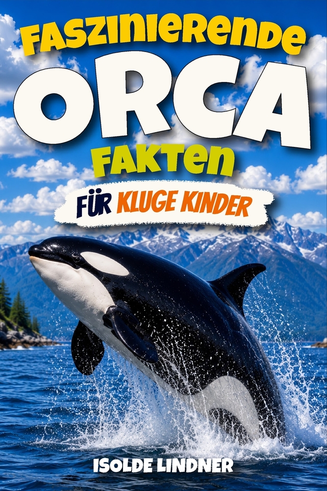 Faszinierende Orca-Fakten für kluge Kinder: Entdecken Sie die intelligentesten Jäger des Ozeans und ihre außergewöhnliche Unterwasserwelt cover