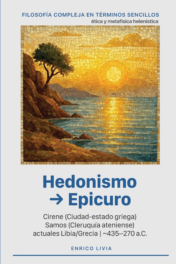 Hedonismo → Epicuro cover