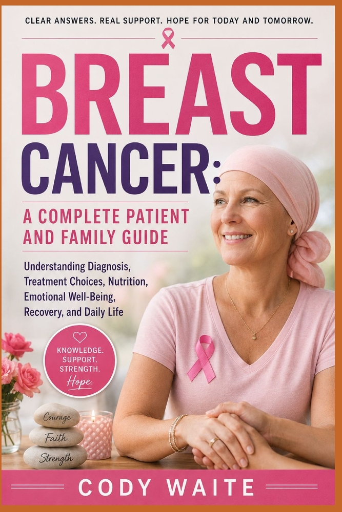 Breast Cancer: A COMPLETE PATIENT AND FAMILY GUIDE: Understanding Diagnosis, Treatment Choices, Nutrition, Emotional Well-Being, Recovery, and Daily L cover