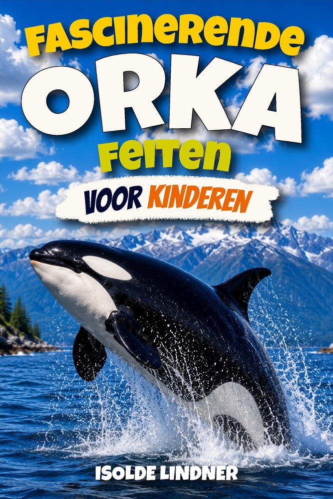 Fascinerende orka-feiten voor slimme kinderen: Ontdek de intelligentste jagers van de oceaan en hun buitengewone onderwaterwereld cover