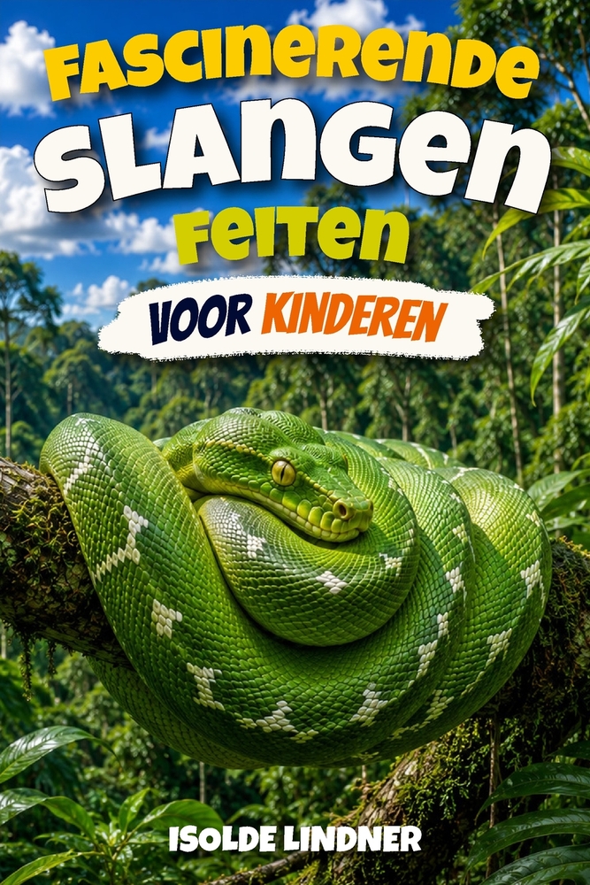Fascinerende slangenfeiten voor slimme kinderen: Ontdek de geheime levens, geweldige aanpassingen en buitengewone wereld van de meest onbegrepen repti cover