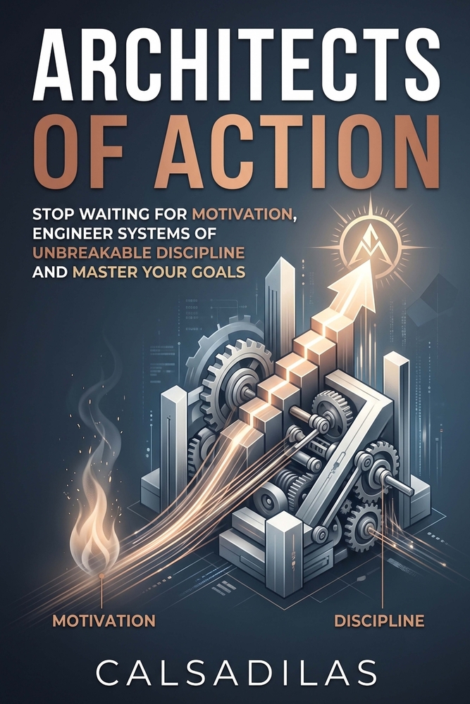 Architects of Action: Stop Waiting for Inspiration, Engineer Your Environment, and Execute Your Goals Moving Beyond Motivation to Build Systems of Unb cover