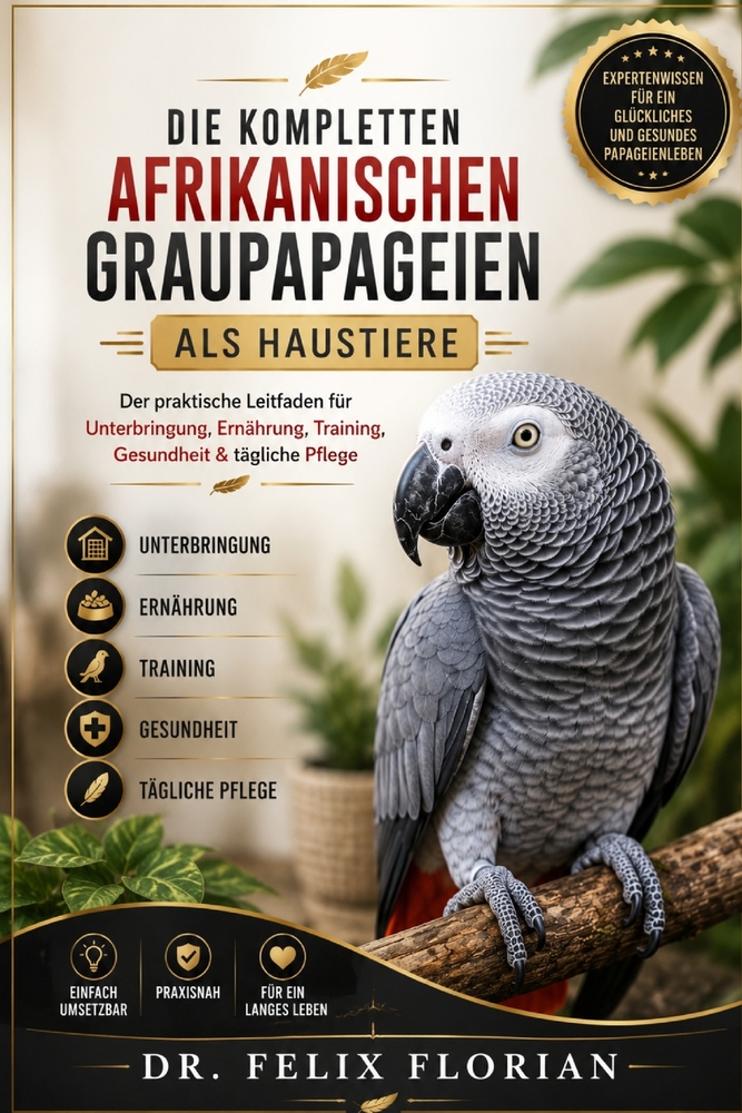 Die Kompletten Afrikanischen Graupapageien ALS Haustiere: Die kompletten afrikanischen Graupapageien als Haustiere: Einfacher und praktischer Leitfade cover