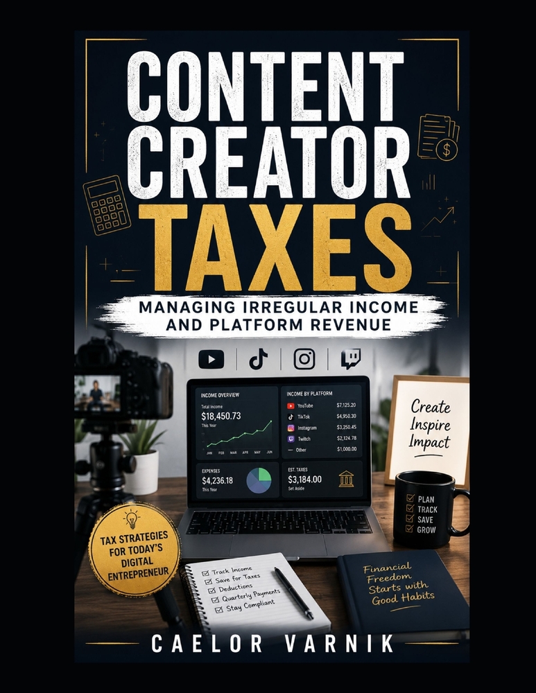 Content Creator Taxes: Managing Irregular Income and Platform Revenue cover
