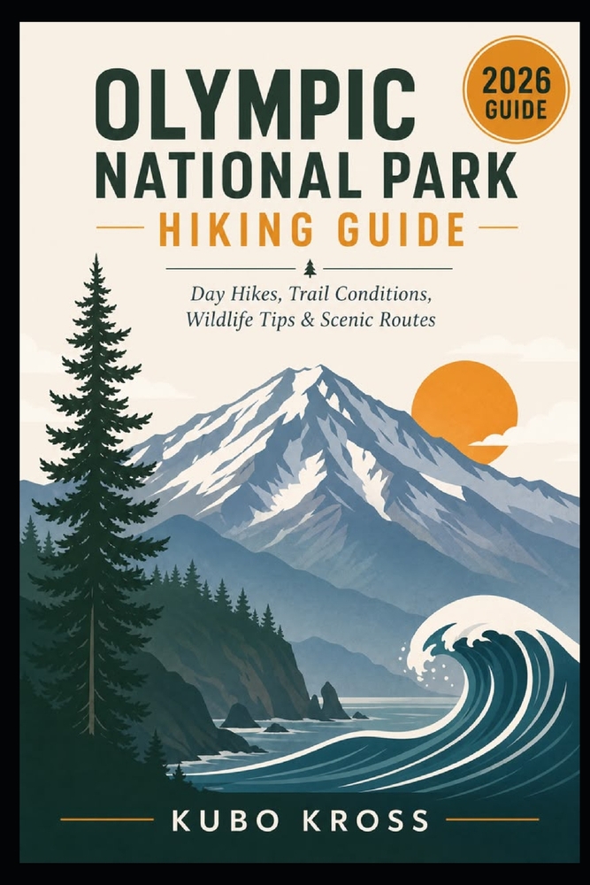 Olympic National Park Hiking Guide: Day Hikes, Trail Conditions, Wildlife Tips & Scenic Routes cover