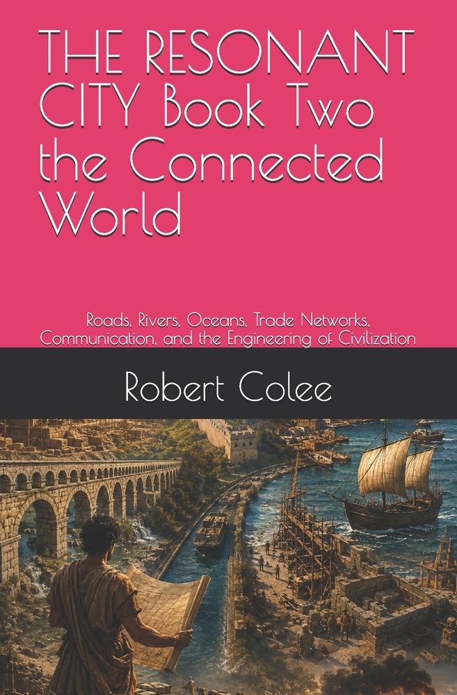 THE RESONANT CITY Book Two the Connected World: Roads, Rivers, Oceans, Trade Networks, Communication, and the Engineering of Civilization cover
