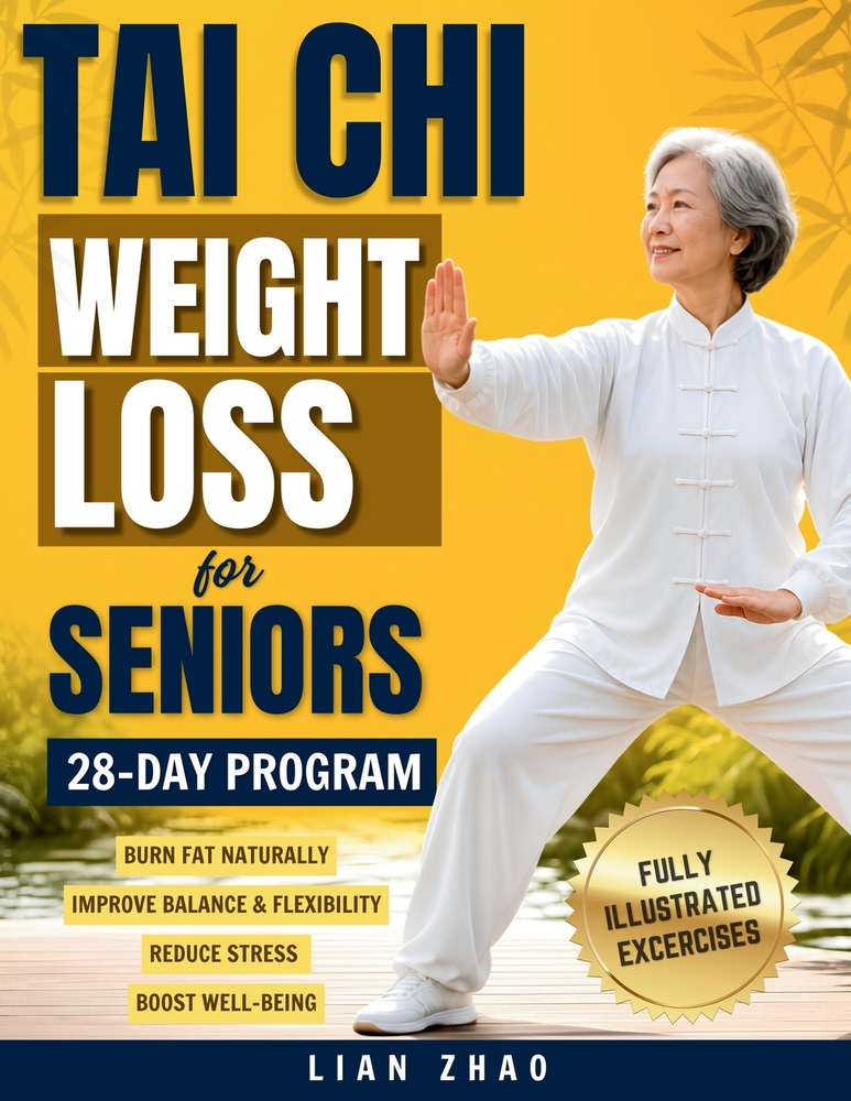 Tai Chi Weight Loss for Seniors: The Gentle 28-Day Program to Boost Balance, Improve Mobility, and Shed Pounds with Chair-Assisted Exercises & Joint-S cover
