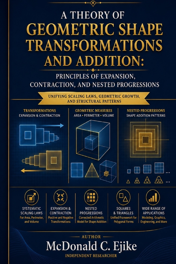 A Theory of Geometric Shape Transformations and Addition: Principles of Expansion, Contraction, and Nested Progressions cover