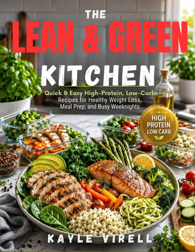 The Lean & Green Kitchen: Quick & Easy High-Protein, Low-Carb Recipes for Healthy Weight Loss, Meal Prep, and Busy Weeknights cover