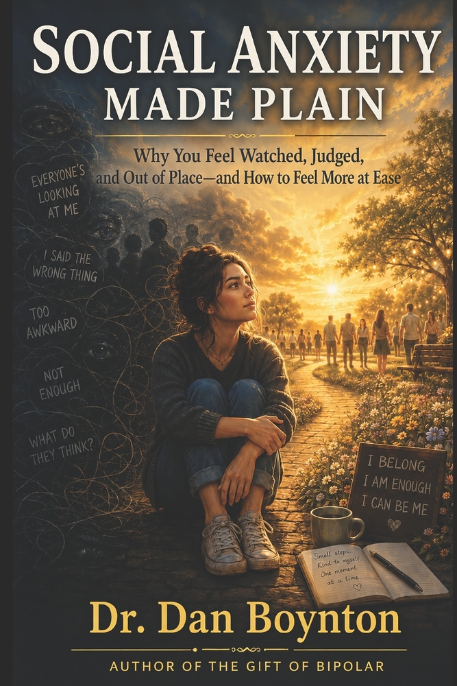 Social Anxiety Made Plain: Why You Feel Watched, Judged, and Out of Place, and How to Feel More at Ease cover