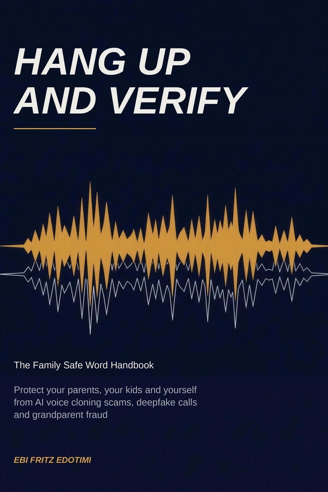 Hang Up and Verify: The Family Safe Word Handbook - Protect Your Parents, Your Kids and Yourself from AI Voice Cloning Scams, Deepfake Calls and Grand cover
