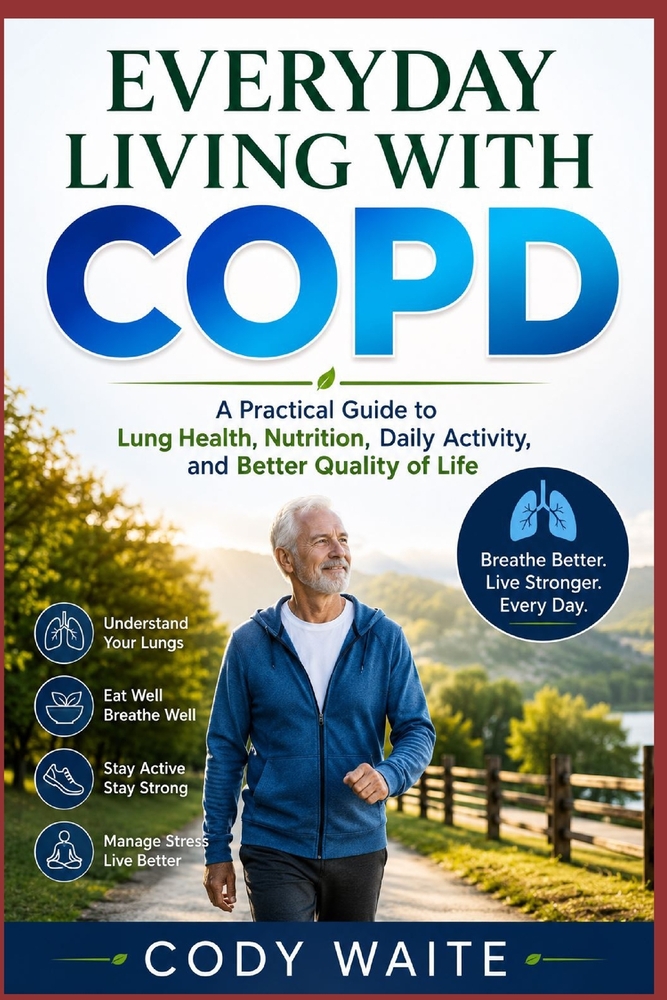 Everyday Living with COPD: A Practical Guide to Lung Health, Nutrition, Daily Activity, and Better Quality of Life cover