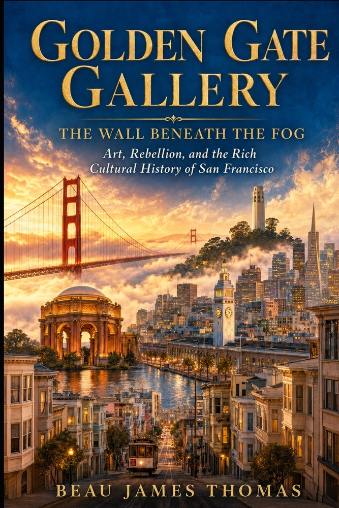 Golden Gate Gallery: The Wall Beneath the Fog: Art, Rebellion, and the Rich Cultural History of San Francisco cover