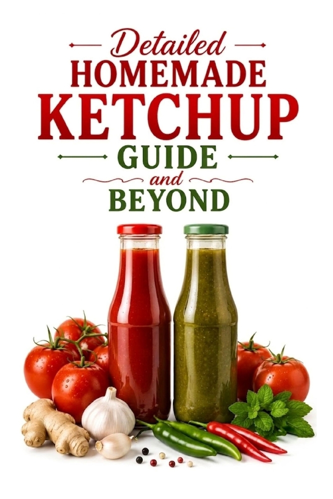 Detailed Homemade Ketchup Guide and Beyond cover