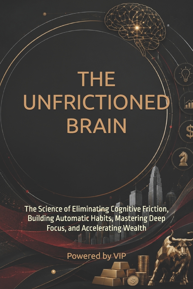The Unfrictioned Brain: The Science of Eliminating Cognitive Friction, Building Automatic Habits, Mastering Deep Focus, and Accelerating Wealth cover