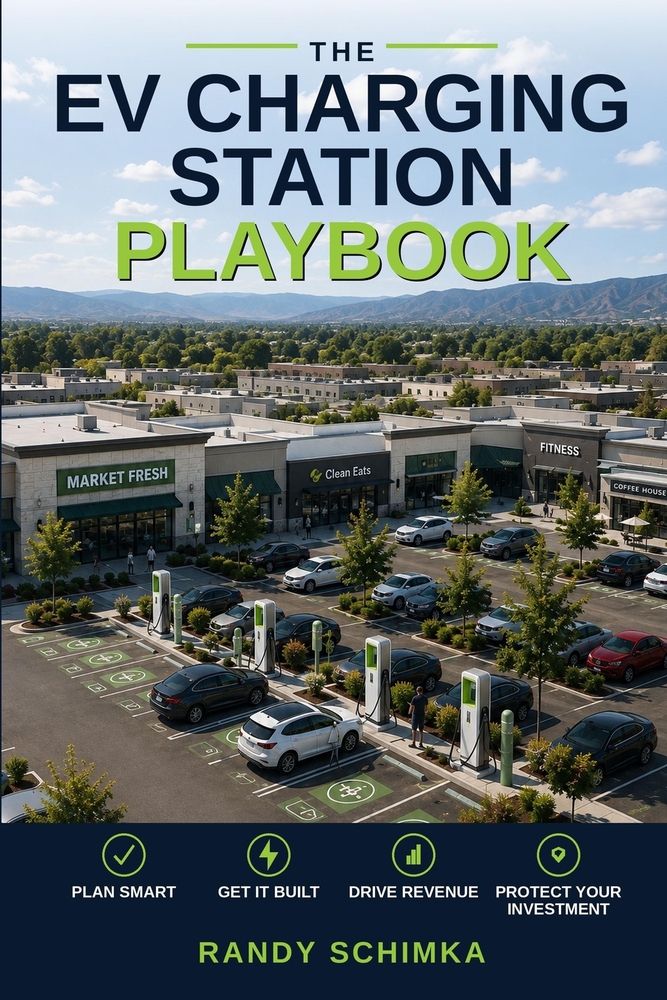The EV Charging Station Playbook: A Small Business Owner's Guide to Planning, Permitting, and Installing EV Charging Stations cover