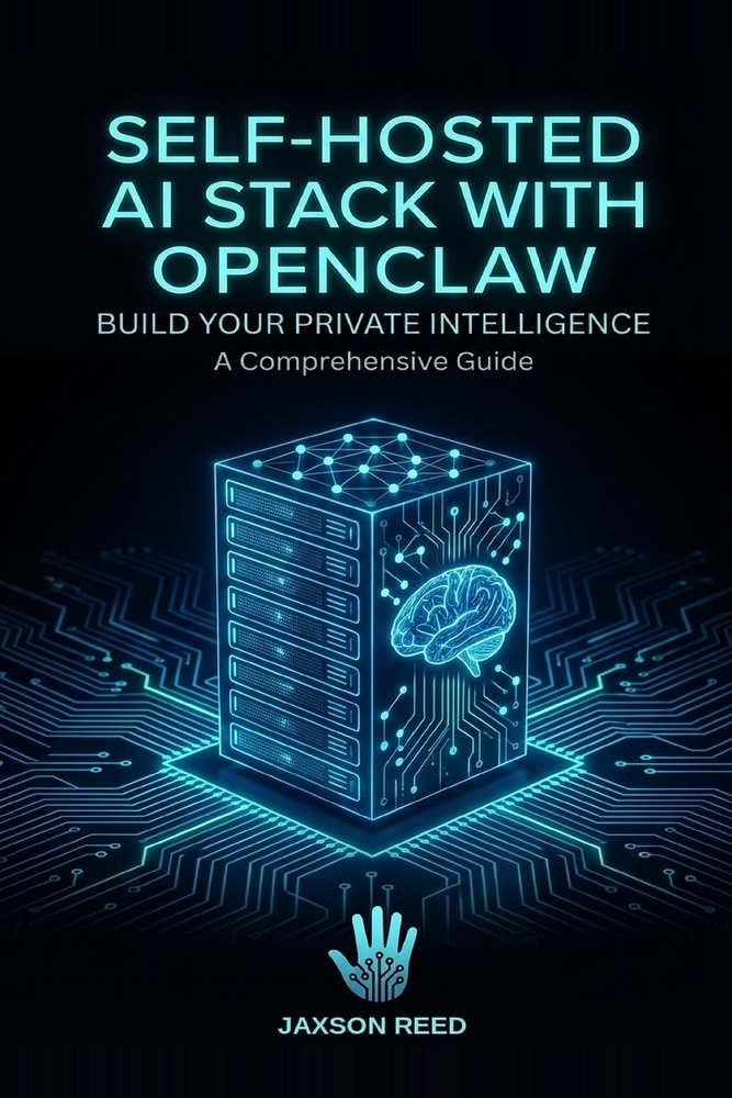 Self-Hosted AI Stack with OpenClaw: Build Your Own Autonomous AI Infrastructure: A 30-Day Guide to Agentic Workflows, RAG, and Local LLMs cover