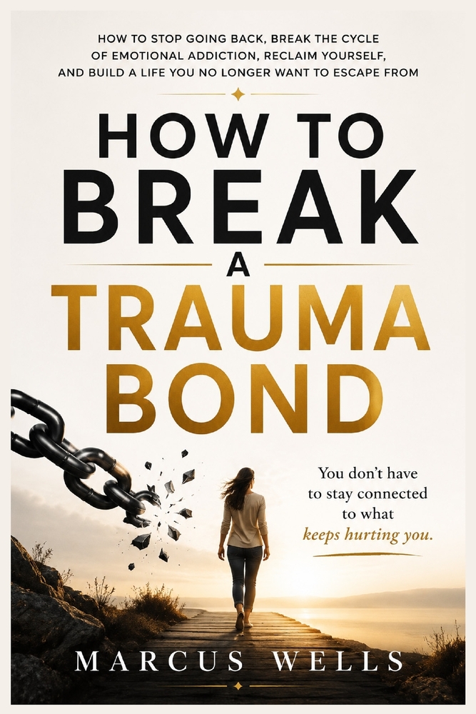 How to Break a Trauma Bond: How to Stop Going Back, Break the Cycle of Emotional Addiction, Reclaim Yourself, and Build a Life You No Longer Want to E cover