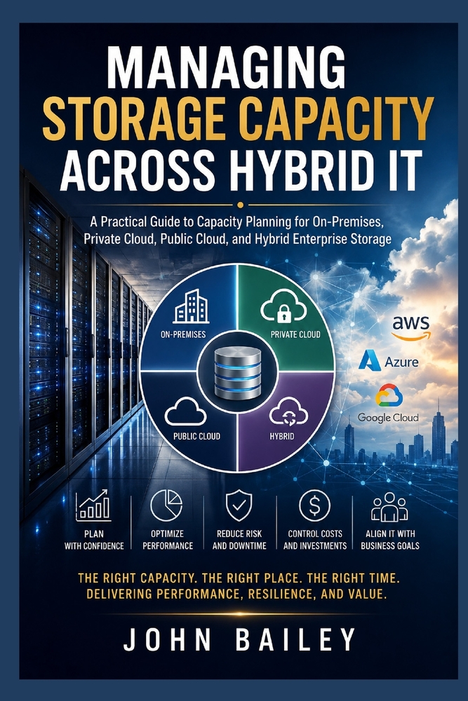 Managing Storage Capacity Across Hybrid IT: A Practical Guide to Capacity Planning for On-Premises, Private Cloud, Public Cloud, and Hybrid Enterprise cover